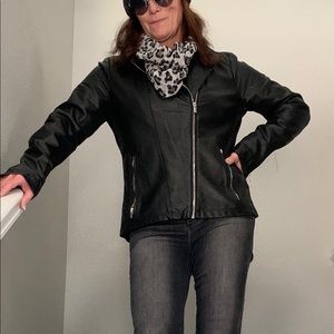 COPY - Worthington Vegan Leather Moto Jacket - Large